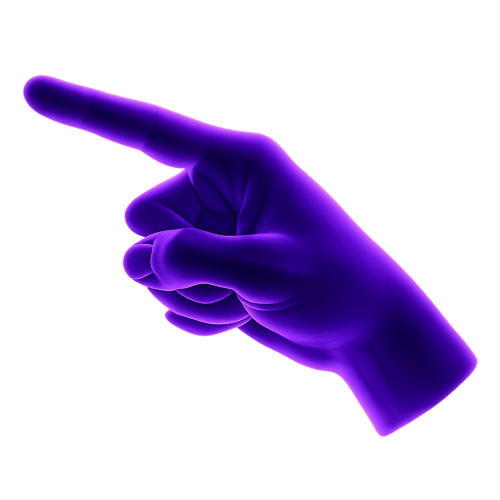 chatgpt hand purple new png'